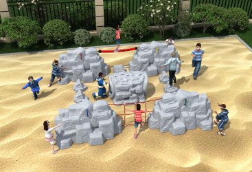 BV伟德(bevictor)官方运动儿童攀爬墙攀岩石钻